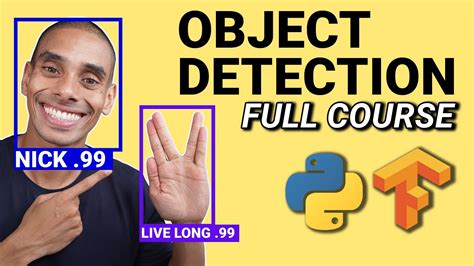 Tensorflow Object Detection In Hours With Python Full Course With Projects YouTube