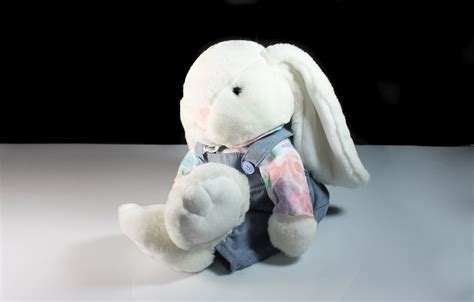 Plush Bunny Stuffed Animal Commonwealth Toys 1991 Collectible Plush