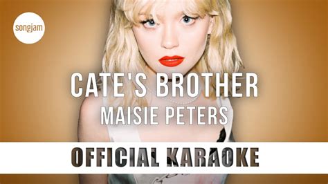 Maisie Peters Cates Brother Official Karaoke Instrumental