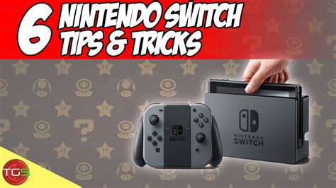 6 Nifty Tips And Tricks For Your Nintendo Switch Youtube