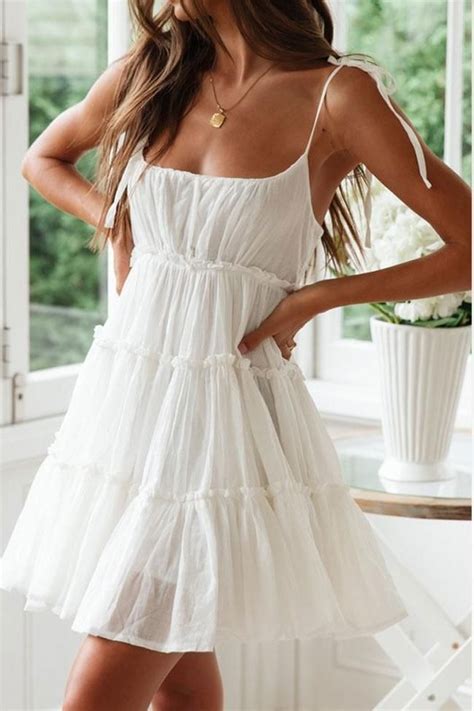 sundresses white dress summer white short dress summer dresses