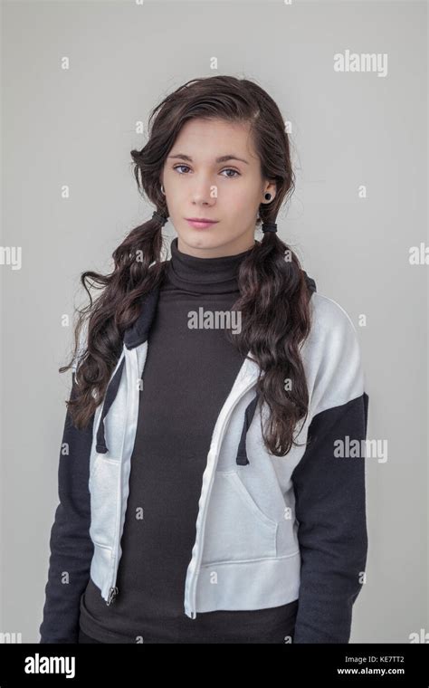 Hair In Pigtails Hi Res Stock Photography And Images Alamy