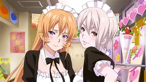 Alice Nakiri And Erina Nakiri Food Wars Shokugeki No Soma Anime Girls