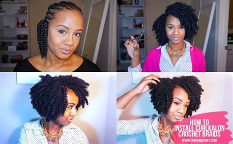 How To Install Curlkalon Crochet Braids Chic And Coily Crochet