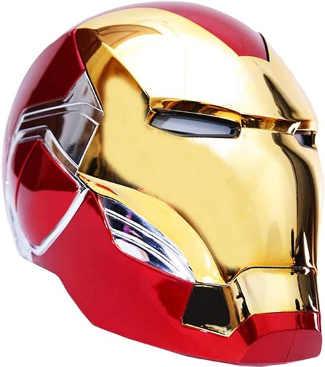 Qweaszer Iron Man Electronic Helmet Avengers Iron Man Helmet Mask