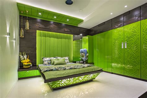 Green And Green Design By Raza Decor Bedroom Furniture Design