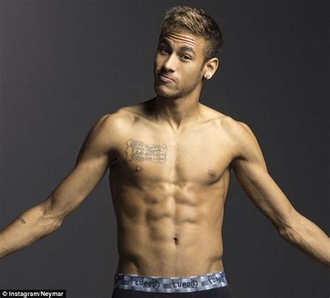 The Perks Of Being Neymar Brazil Star Shoots Nike Advert Alongside Brunette Daily Mail Online