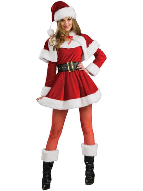 Women S Deluxe Sexy Mrs Santa Claus Costume