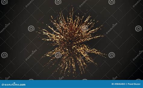 Gold Explosion Splash Stock Illustration Illustration Of Giant 49846484