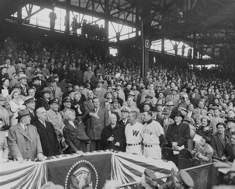 Photographs Of Presidents At Opening Day In Washington Dc