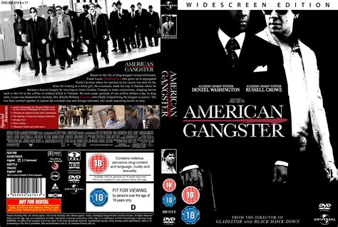 American Gangster Widescreen Dvd Us Dvd Covers Cover Century Over 1 000 000 Album Art