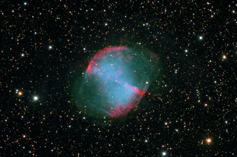 M27 Dumbbell Nebula By Misti Mountain Observatory Star Image View