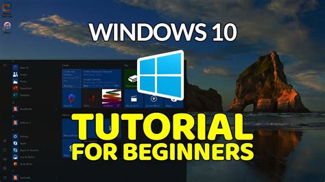 Windows 10 Tutorial For Beginners Youtube
