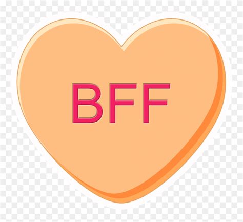 Bff Heart Cliparts Free Download Clip Art Conversation Hearts Clipart