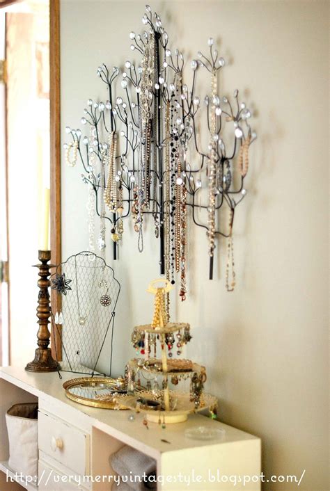 Sonoma goods for life® home wall decor sale $34.99. Very Merry Vintage Syle: HomeGoods Wall Art turned Jewelry Tree {Sparkles}