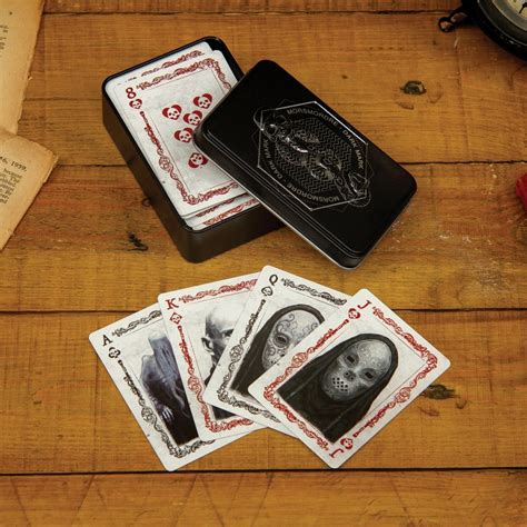 Check spelling or type a new query. FREE SHIPPING : Harry Potter Dark Arts Playing Cards in Metal Collectors Tin