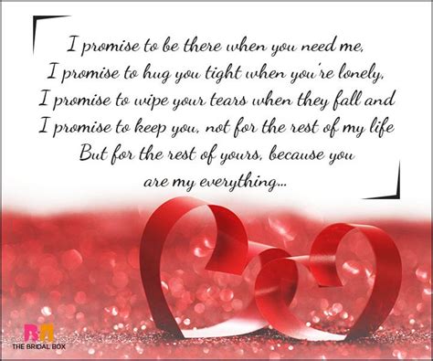 Love Promise Quotes I Promise Deep Love Poems Love You Poems Love