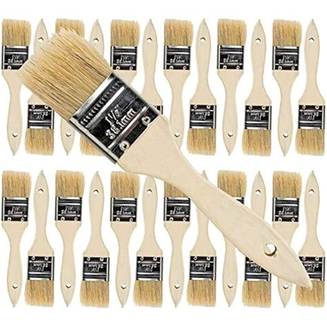 Pro Grade Chip Brush 2 Inch Professional Paint Brushes 24 Pack