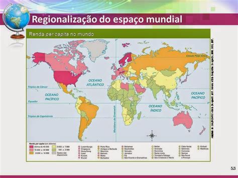 Atividade De Geografia 8 Ano Regionalização Do Espaço Mundial Ensino