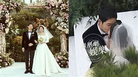 Congrats for both of them,they surely look really good together. (Full Wedding Ceremony) KISSING SCENE SONG JOONG KI & SONG ...