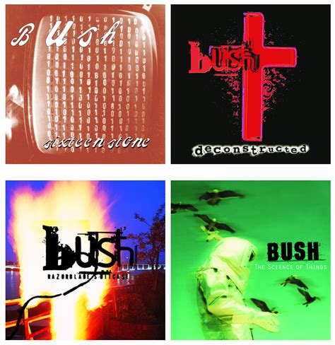 Bush Official Website Four Remastered Albums Available Now