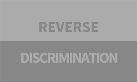 Reverse Discrimination The Court Says No California Labor And Employment Law
