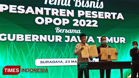 Program OPOP Jatim Target Bina 1000 Pesantren Hingga 2024 TIMES Indonesia