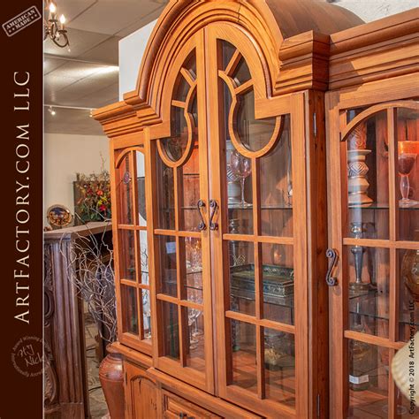 Search for cabinet on the new getsearchinfo.com Custom Exotic Wood China Cabinet: European Style Design