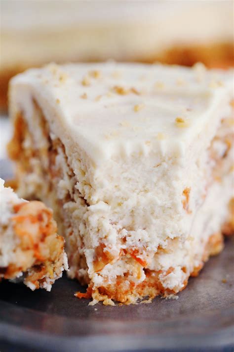 Carrot Cake Cheesecake Recipe Video Sweet And Savory Meals