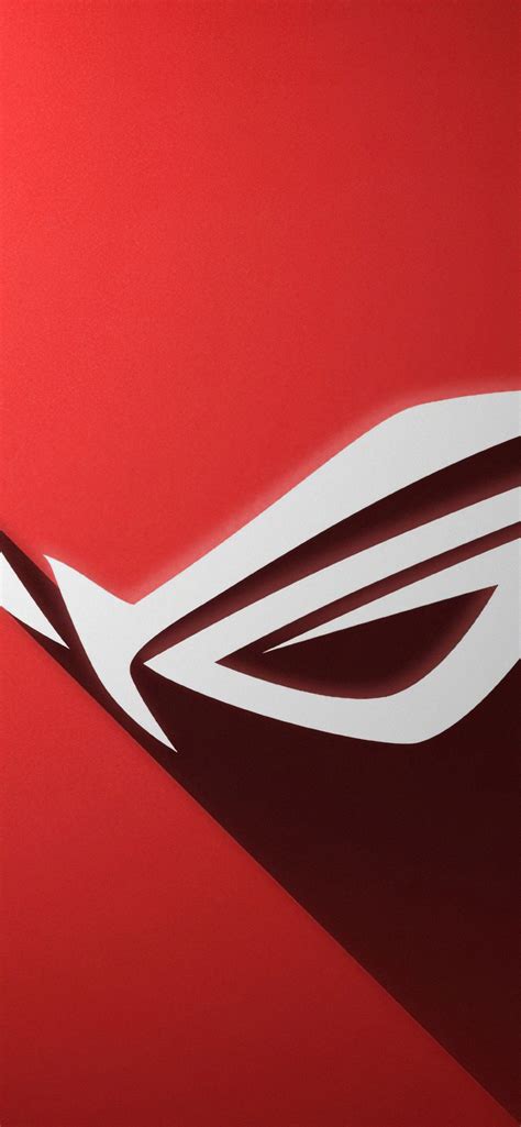 1242x2688 Rog Logo Red 4k Iphone Xs Max Hd 4k Wallpapers Images