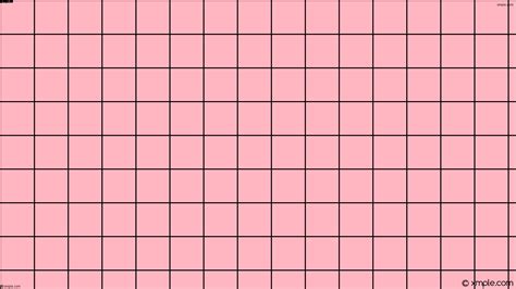 Wallpaper Pink Graph Paper Black Grid Ffb6c1 000000 0° 3px 126px