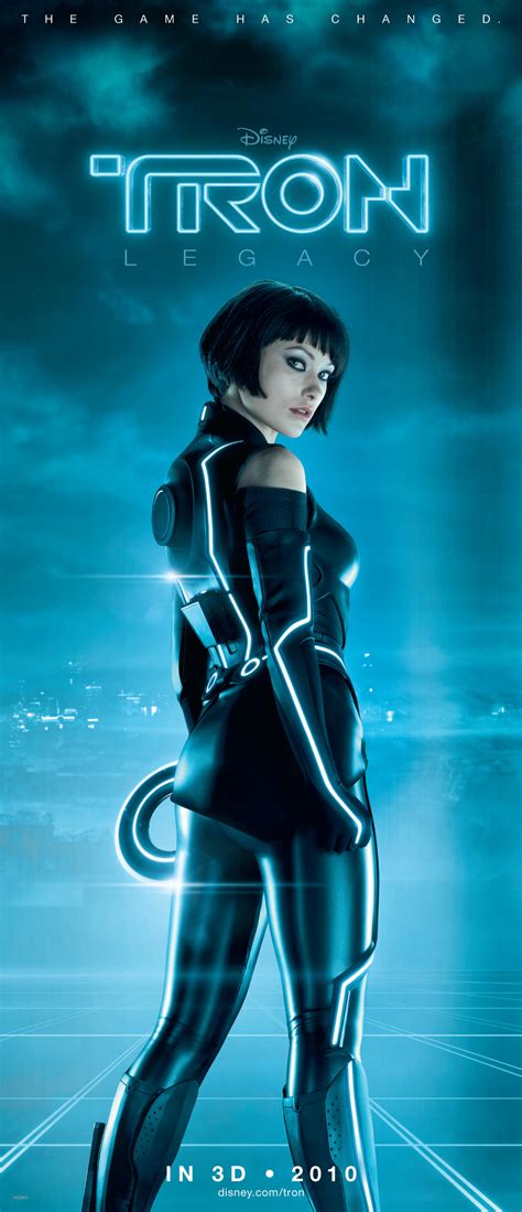Quorra Character Posters For Tron Legacy