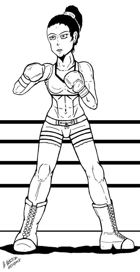 Female Boxer By Archaznable30 On Deviantart