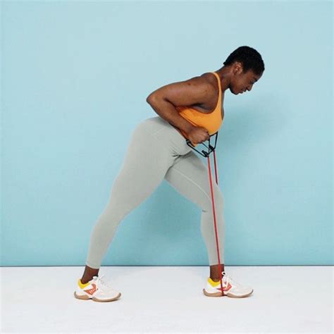 Resistance Band Tricep Kickback By Mel Jardine Exercise How To Skimble