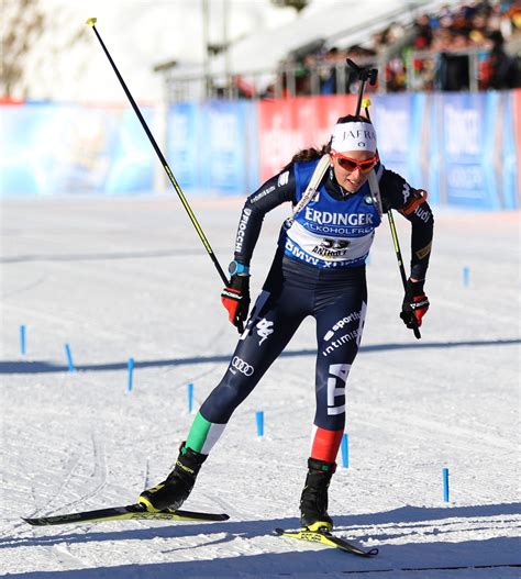 She competes in the biathlon world cup, vittozzi has won a bronze medal at the biathlon world championships 2015 in kontiolahti (4 × 6 km relay). Brava Lisa Vittozzi, 30a nella Sprint di Coppa del Mondo ...