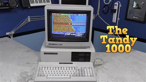 The Tandy 1000 The Best Ms Dos Computer In 1984 Youtube