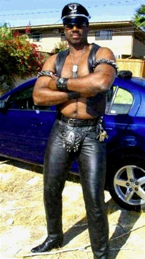 Pin By Carlolaf On Black Men Leather Fashion Men Leather Men Mens