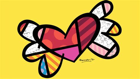 Art Pop Heart With Wings Love Heart Big Heart Hope Frame Romero