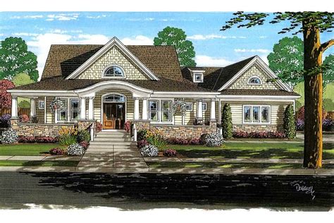 4 Bedroom Cape Cod House Plan First Floor Master And Garage