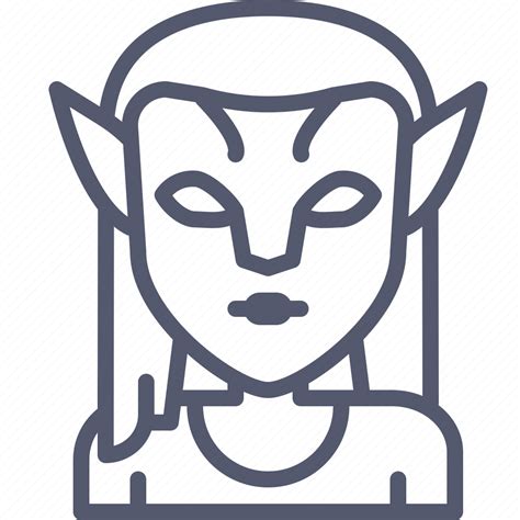 Avatar Movie Neytiri Superhero Icon Download On Iconfinder