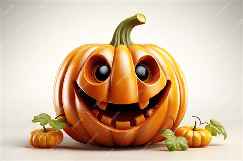 Premium Vector Pumpkin Characters Funny Funny And Crazy Halloween