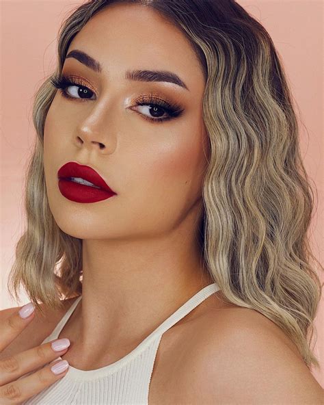 diana maria on instagram “hollywood glam 🥀 can t go wrong with a red lip 😗 product details