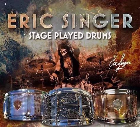 Eric Singer ~end Of The Road Tour Drums Eric Singer Photo 42625333