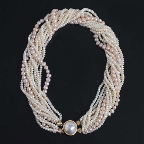 Freshwater Pearl Necklace Witherell S Auction House