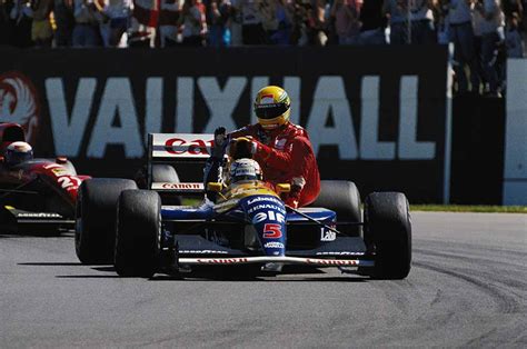 Nigel Mansell And Ayrton Senna Getty Images Gallery