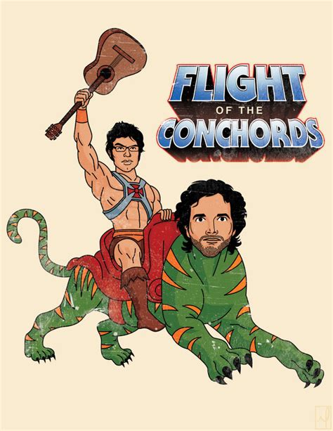 The Art Of M S Corley Flight Of The Conchords