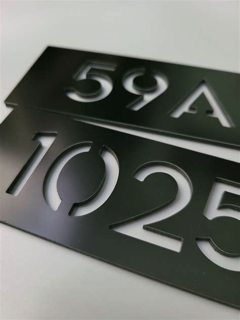 Modern Door Numbers Apartment Number Sign Hotel Room Numbers Address