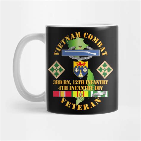 Vietnam Combat Infantry Veteran W 3rd Bn 12th Inf 4th Id Ssi