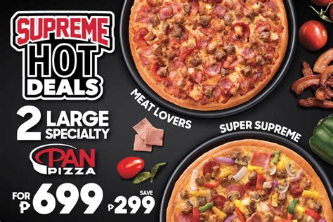 Call us or order online & don't forget to choose contactless delivery! Pizza Hut Super Supreme Price | Supreme and Everybody