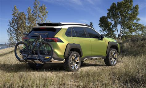 25 city/33 hwy/28 combined mpg for limited awd; Toyota FT-AC off-road concept debuts at 2017 LA Auto Show